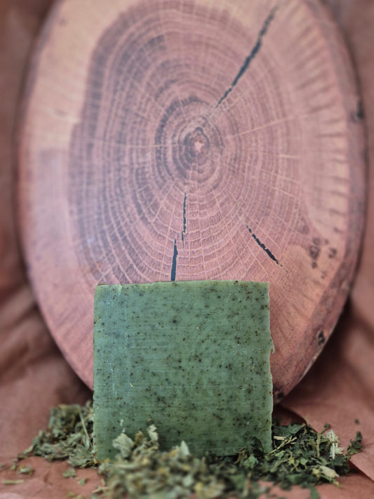 Brennnessel- Frauenmantel Seife